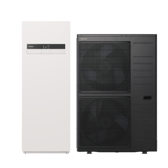 Õhk-vesi soojuspump Panasonic High Performance All in One K Gen. Split 9 kW, 3F